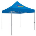 24 Hour Quick Ship Deluxe 10' Tent (Full-Color Thermal Imprint/1 Location)